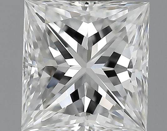 GIA 0.7 F-VVS1 Princess Diamond