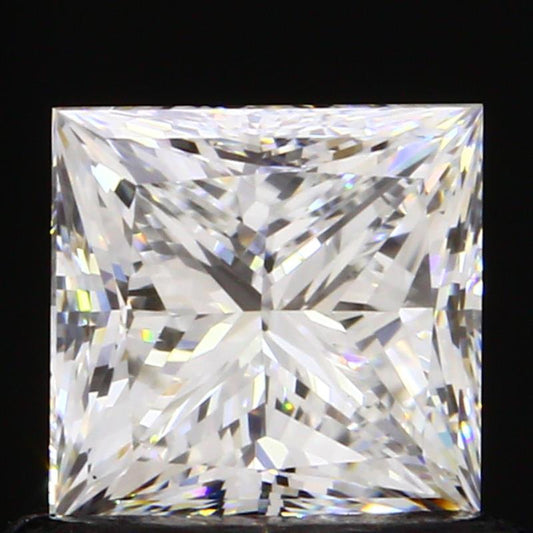 GIA 0.72 E-VVS2 Princess Diamond