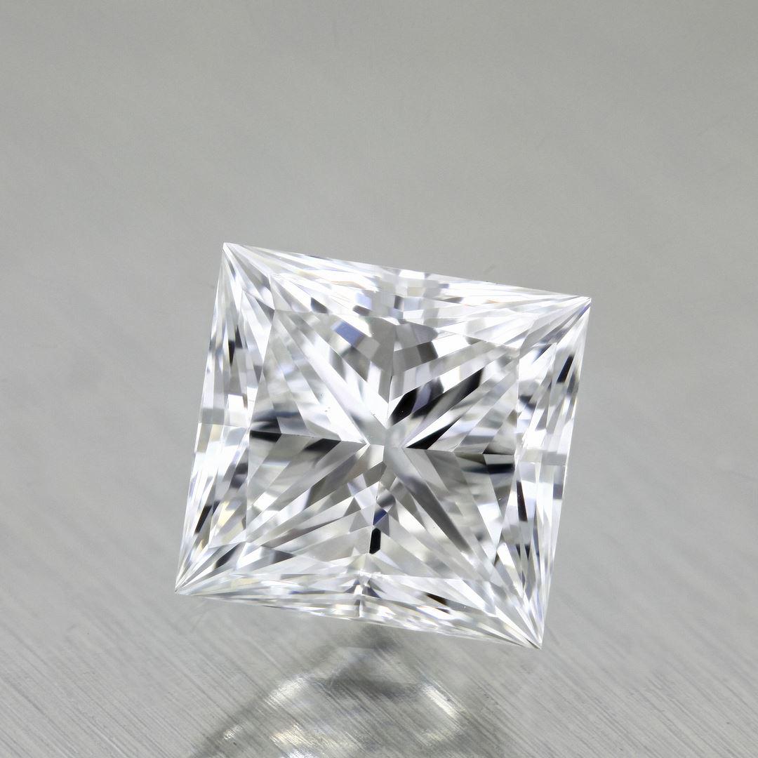 GIA 0.72 F-VVS1 Princess Diamond