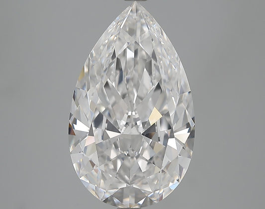 GIA 5.23 E-VVS1 Pear Diamond