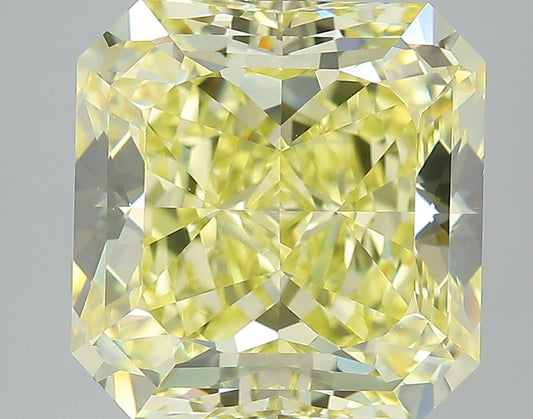 GIA 7.51 Fancy Intense Yellow-VVS1 Radiant Diamond