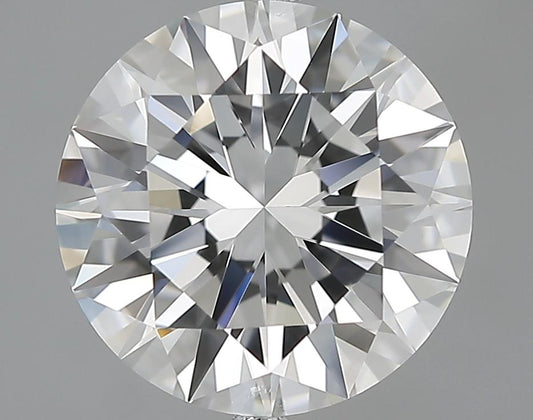 GIA 3.22 E-VVS2 Round Diamond
