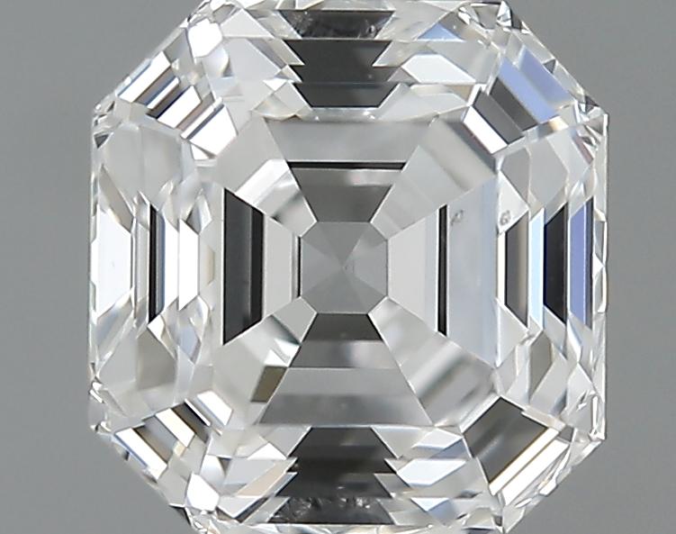GIA 1.04 E-SI1 Asscher Diamond