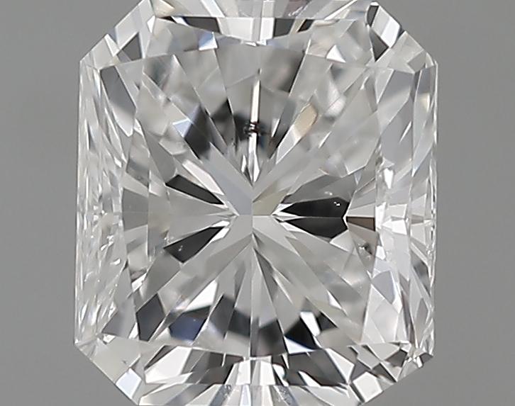 GIA 1 F-SI2 Radiant Diamond