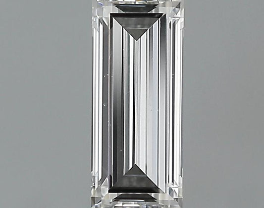GIA 0.36 E-VVS1 Baguette Diamond