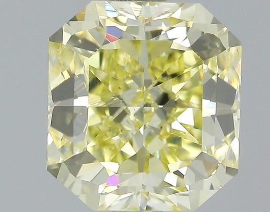 GIA 1.05 Fancy Yellow-VS1 Radiant Diamond