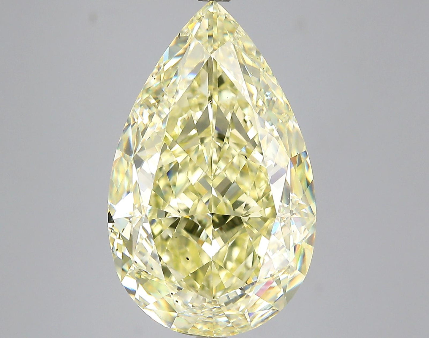 GIA 10.43 Y - Z-VS2 Pear Diamond