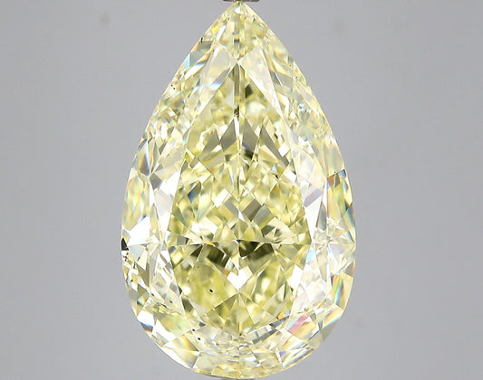 GIA 10.43 Y - Z-VS2 Pear Diamond