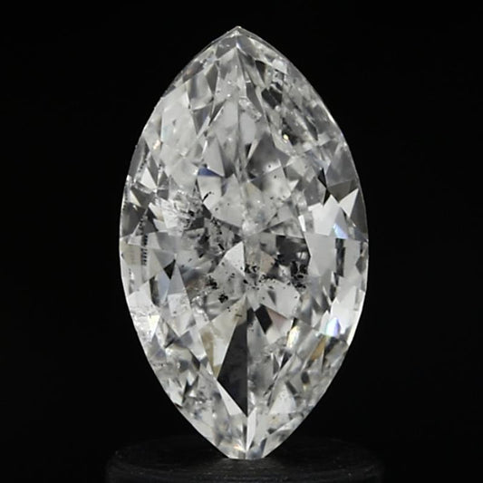 EGL 0.94 F-SI2 Marquise Diamond