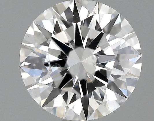GIA 1.01 D-SI2 Round Diamond