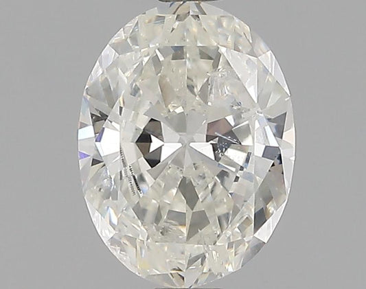 EGL 1 G-SI2 Oval Diamond