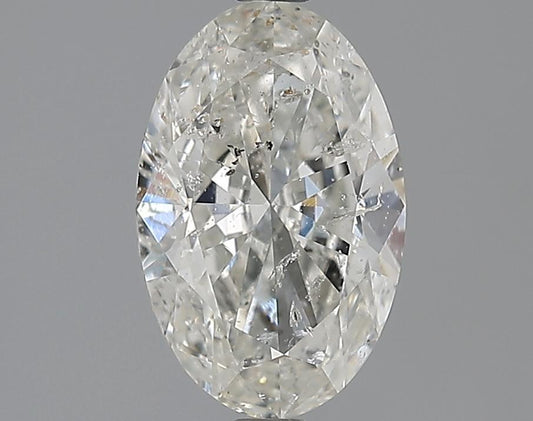EGL 1.54 G-SI2 Oval Diamond