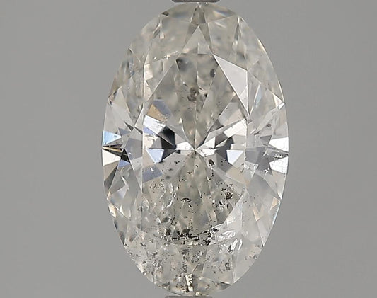 EGL 2 G-SI2 Oval Diamond