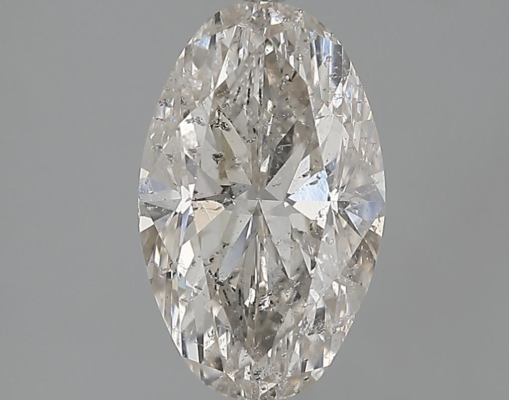 EGL 2.38 G-SI2 Oval Diamond