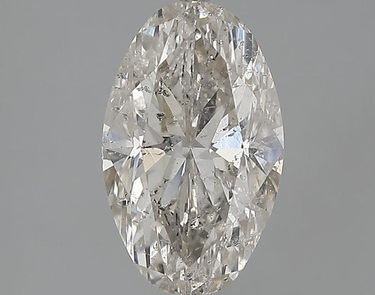 EGL 2.38 G-SI2 Oval Diamond