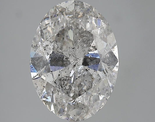 EGL 5.81 F-SI3 Oval Diamond