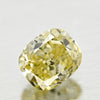 GIA 0.7 Fancy Yellow-I1 Cushion Diamond