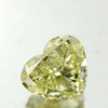 GIA 3.02 Fancy Yellow-SI2 Heart Diamond