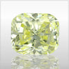 GIA 1.31 Fancy Light Green Yellow-SI1 Cushion Diamond