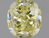 GIA 1.31 Fancy Yellow-VS1 Cushion Diamond