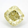 GIA 1.52 Fancy Yellow-SI1 Cushion Diamond