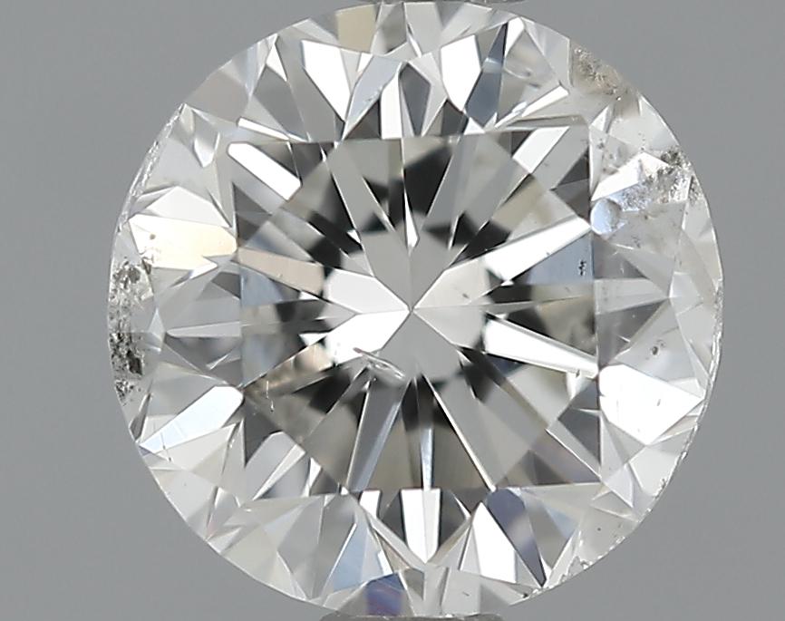 GIA 1 H-SI2 Round Diamond