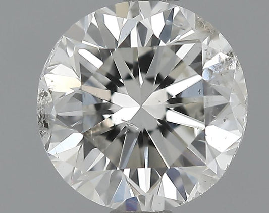 GIA 1 H-SI2 Round Diamond