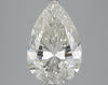 GIA 5.01 K-SI2 Pear Diamond