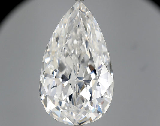 GIA 22.53 E-VVS2 Pear Diamond