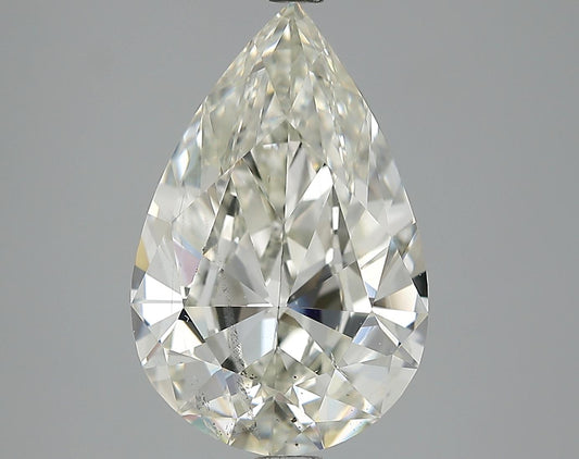 GIA 5.03 K-SI2 Pear Diamond