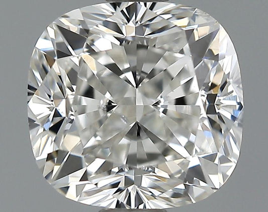 GIA 1.01 H-SI2 Cushion Diamond