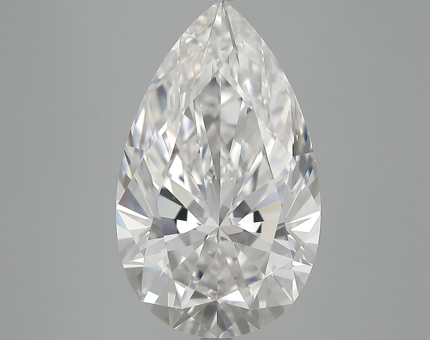 GIA 8.09 F-VVS1 Pear Diamond