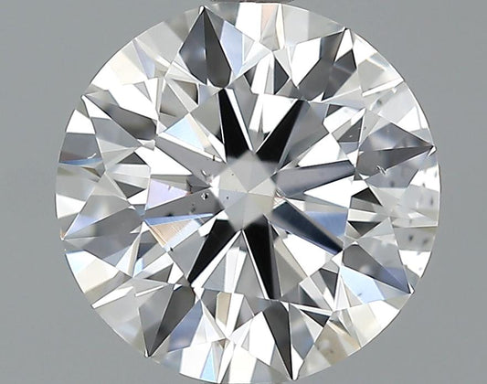 GIA 1.52 F-SI1 Round Diamond
