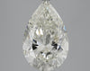 GIA 5.04 K-SI2 Pear Diamond