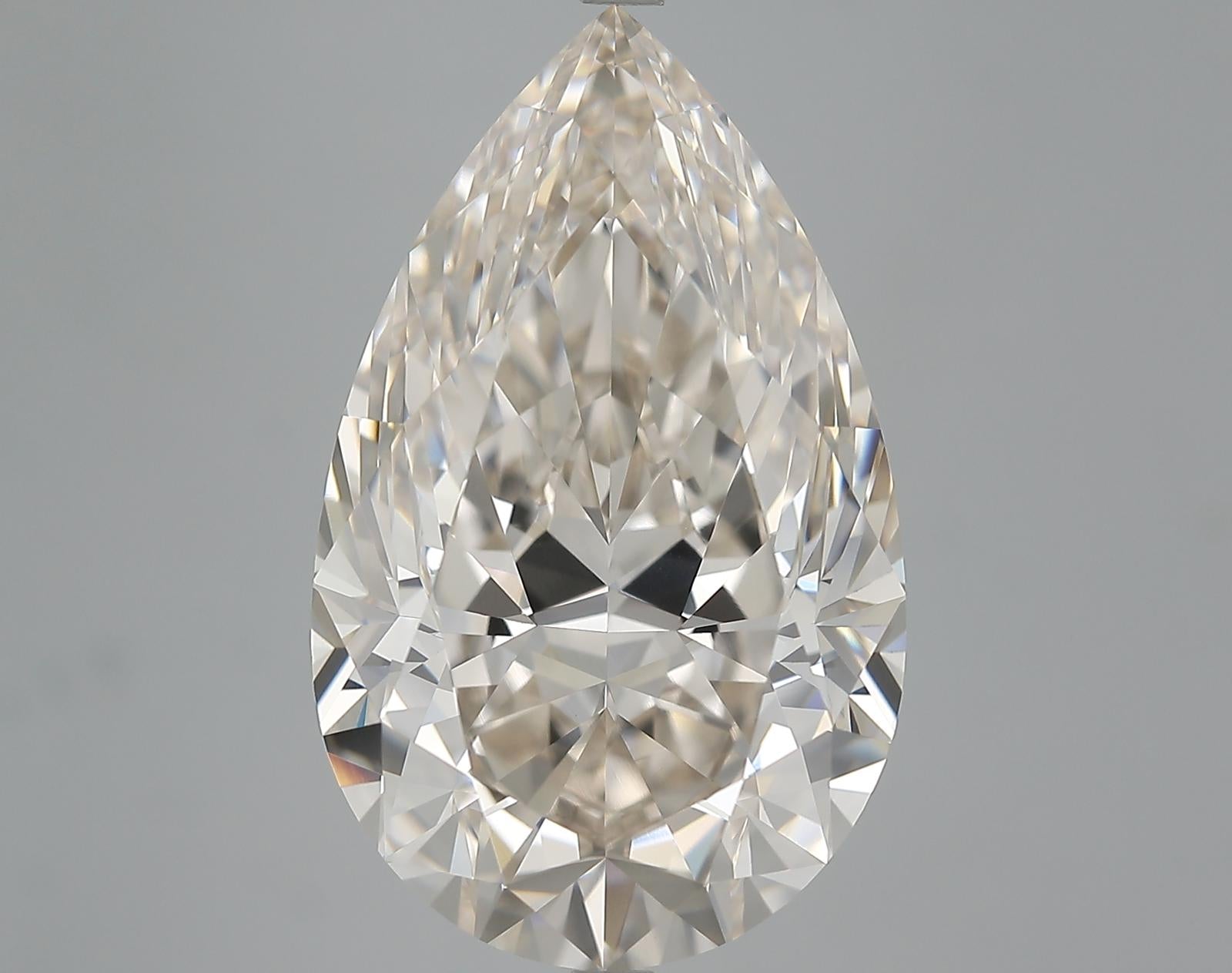 GIA 12.52 L-IF Pear Diamond