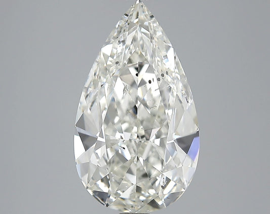 GIA 4.05 J-SI2 Pear Diamond