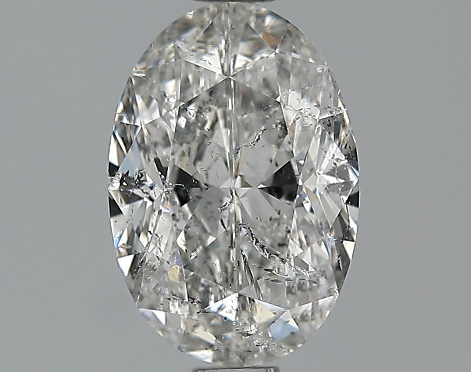 EGL 1.71 F-SI2 Oval Diamond