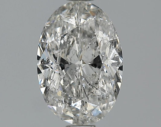 EGL 1.71 F-SI2 Oval Diamond