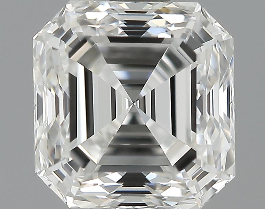 GIA 1 F-IF Asscher Diamond