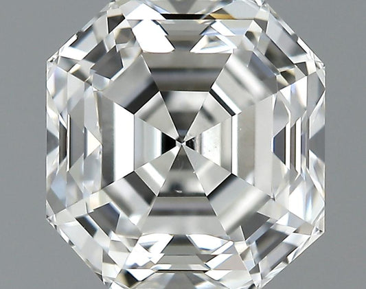 GIA 1.03 F-SI1 Asscher Diamond