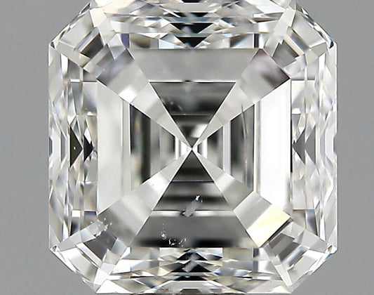 GIA 1 F-SI2 Asscher Diamond