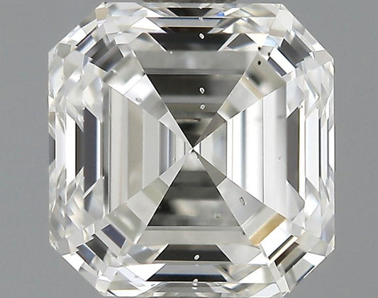 GIA 1.03 H-SI1 Asscher Diamond