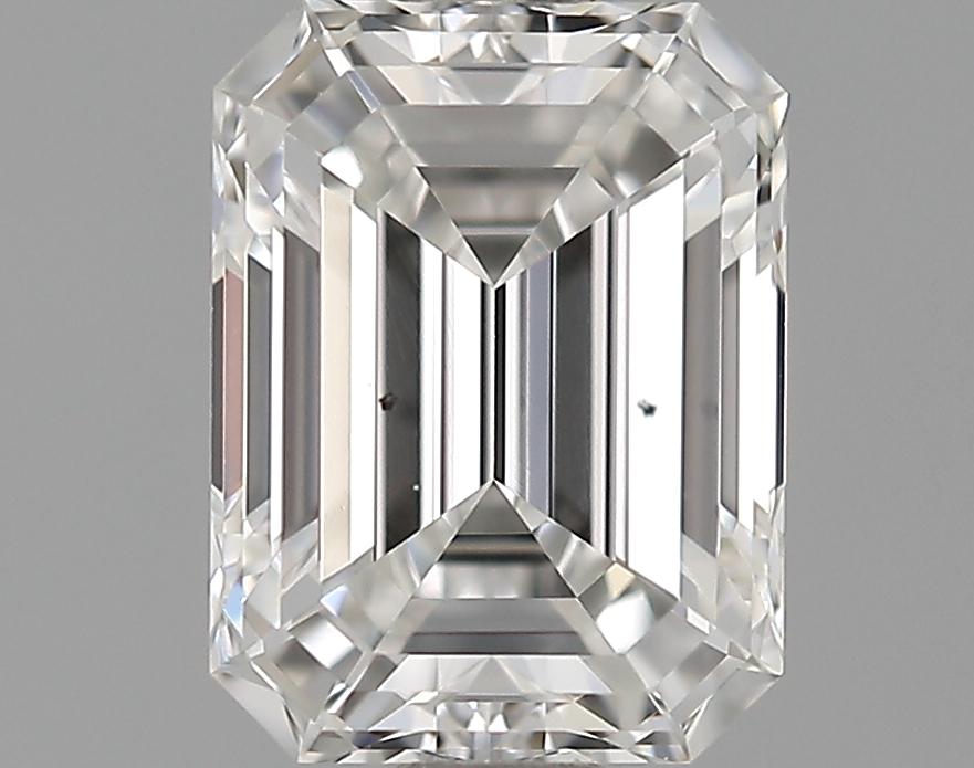 GIA 0.76 F-VS2 Emerald Diamond