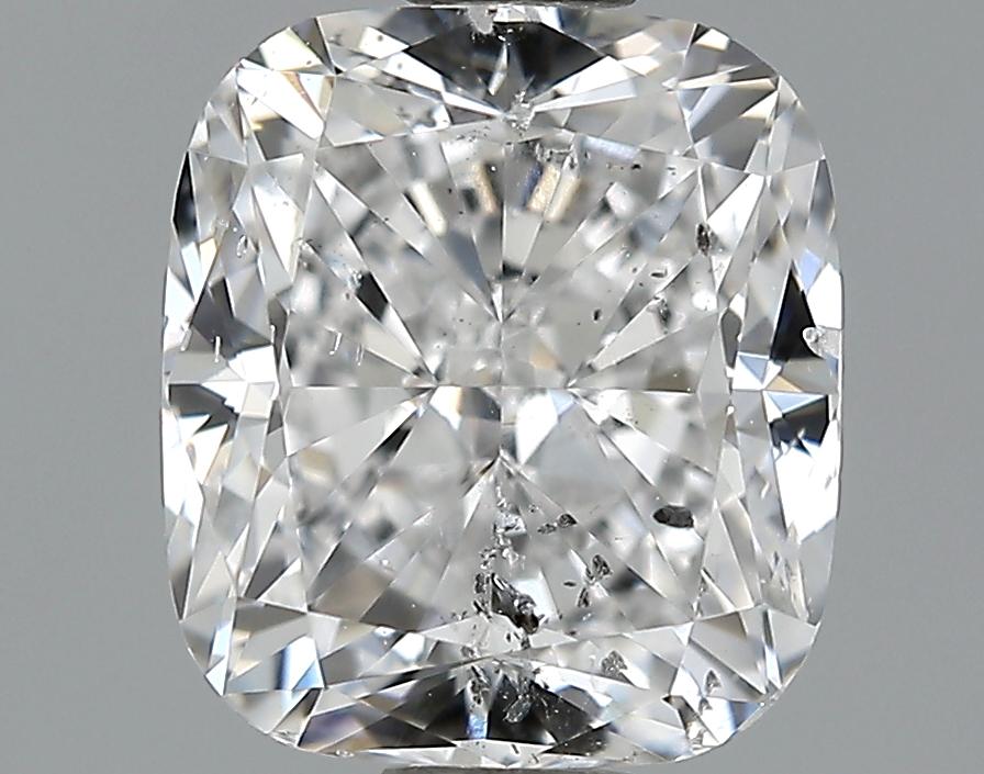 GIA 2 E-SI2 Cushion Diamond