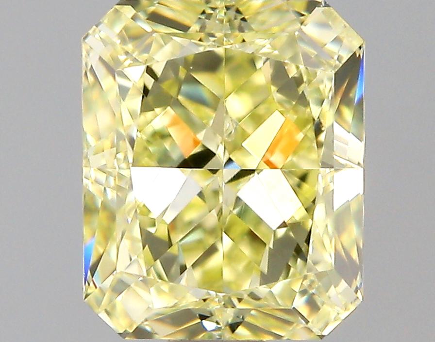 GIA 1.04 Fancy Light Yellow-VS1 Radiant Diamond
