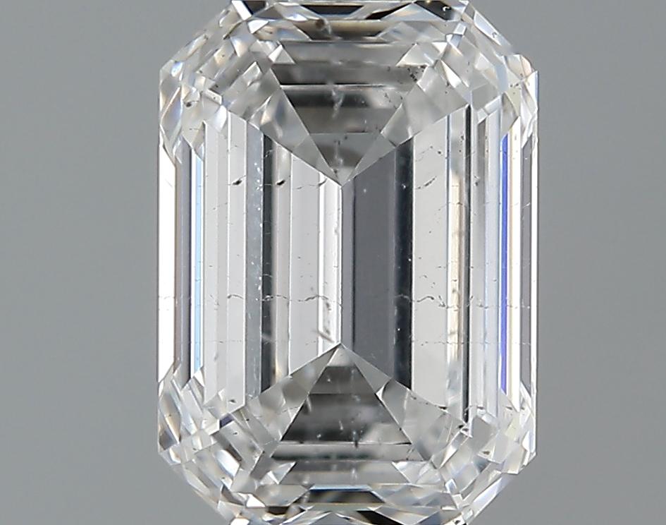 GIA 1.7 E-SI2 Emerald Diamond