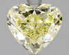 GIA 2.01 Fancy Light Yellow-VS1 Heart Diamond