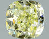 GIA 2.06 Fancy Yellow-SI1 Cushion Diamond