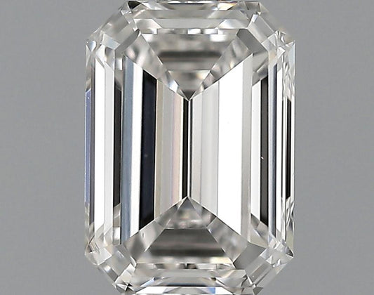GIA 0.78 F-VS1 Emerald Diamond