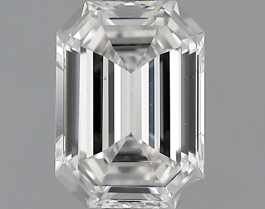 GIA 0.76 D-VVS1 Emerald Diamond